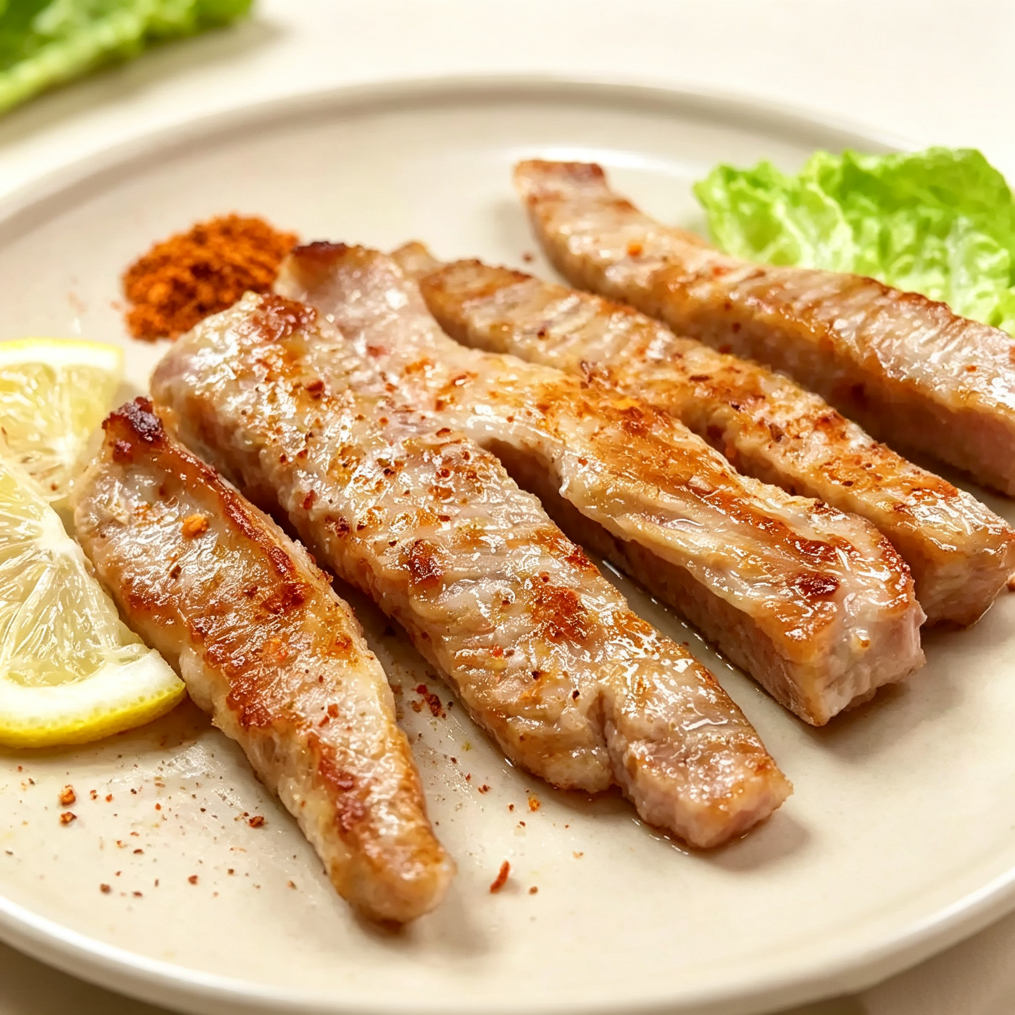 Frozen Snow Flower Pork Neck