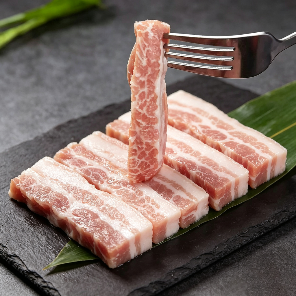 Frozen Snow Flower Pork Neck