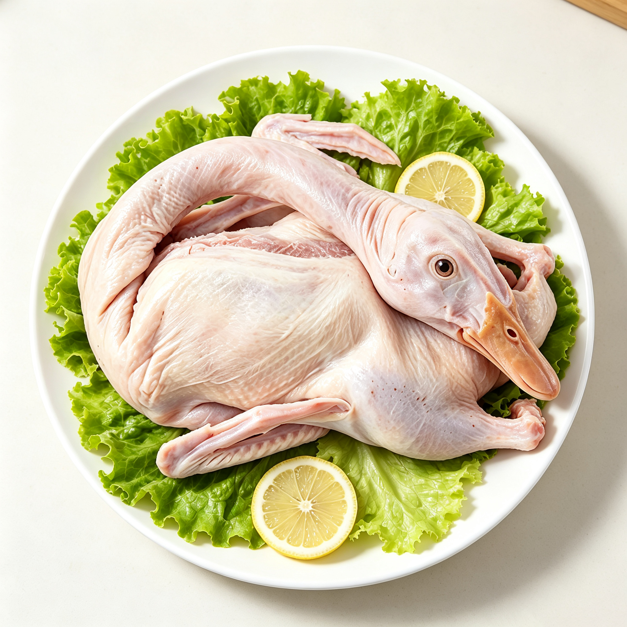 Whole Raw Goose
