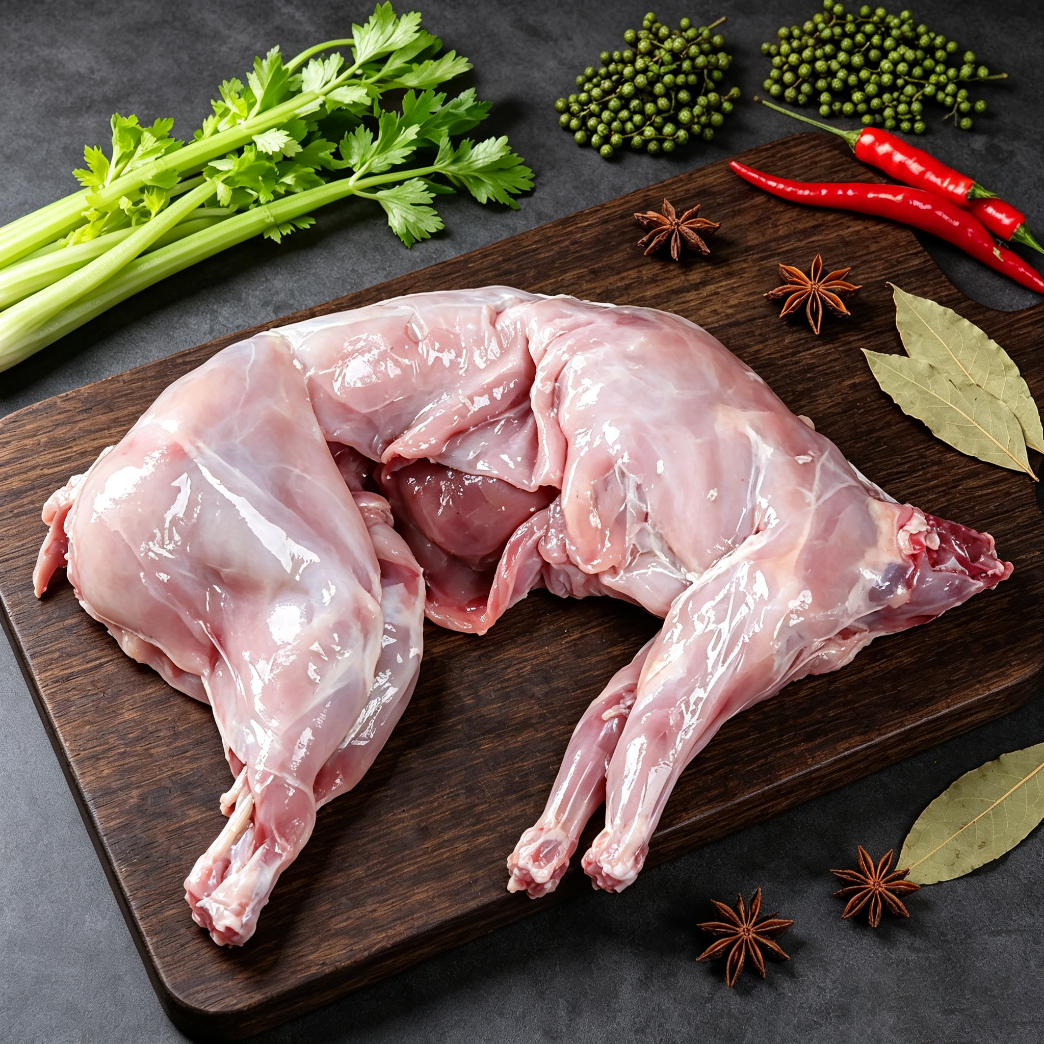 Whole Raw Rabbit